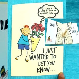 POPUP Funny Penis greetings card